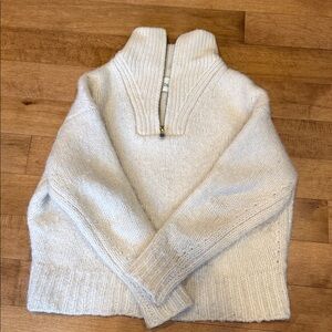 BA&SH  Quarter Zip Sweater